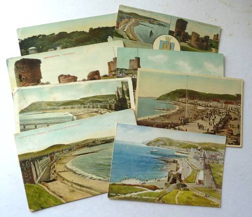 Aberystwyth old postcards - -, 14