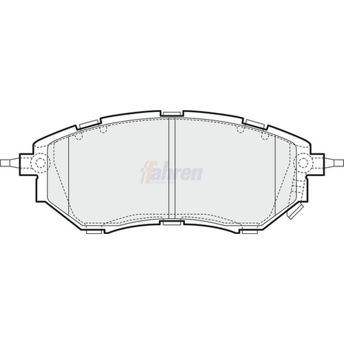 Brake pads set for subaru - brake,