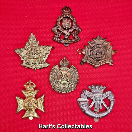 British military cap badges - military,