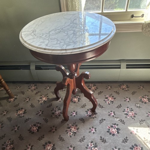 Round pedestal end side - round,