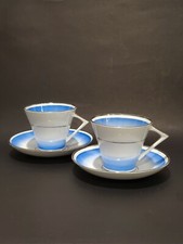 2 Sets VTG 1924-40 Blue Cups