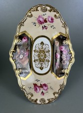 Superb Spode c1825 Dessert Dish Amherst Shape. Finely Painted. #1