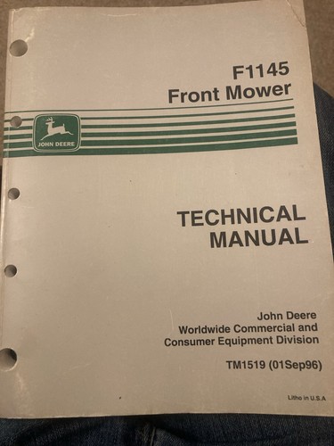 John deere front - john, mower