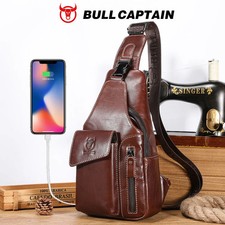 Men's Genuine Leather Sling