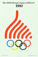 Sport Posters Moscow Olympics