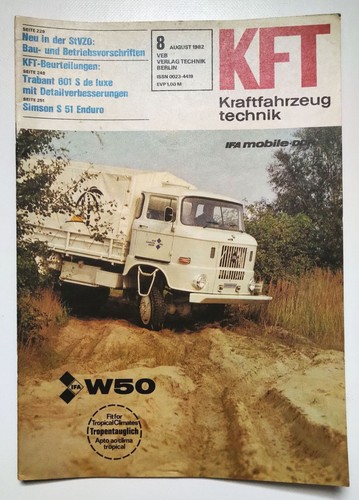 Kft ifa w50 truck - kft, 8