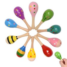 Baby maracas 5pcs - maracas, wooden