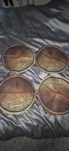 Place mats copper effect - place,