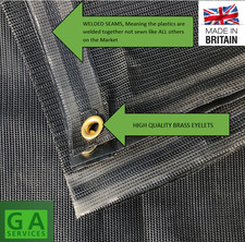 Heavy Duty Skip Net – PVC Mesh for Lorry, Trailer, Tipper – Welded Edge & Bungee