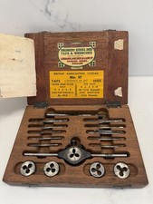 Lehmann Archer No.37 BA Tap & Die Set in Wooden Box Quality Essex England
