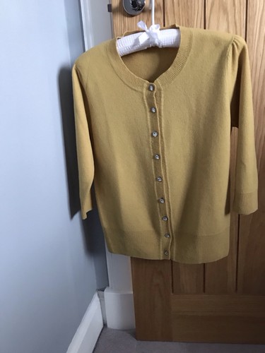 Mustard 100 cashmere 4 - 100%, 3/4