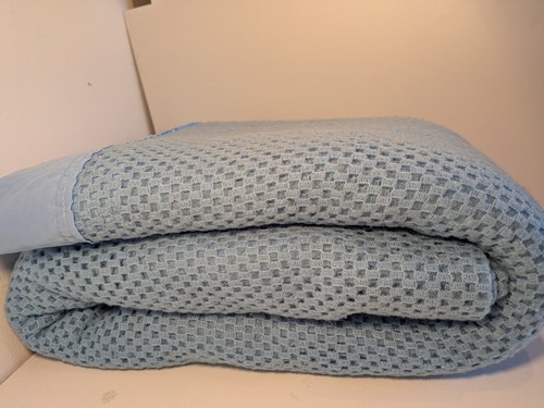 Large blue wool cellular - large,