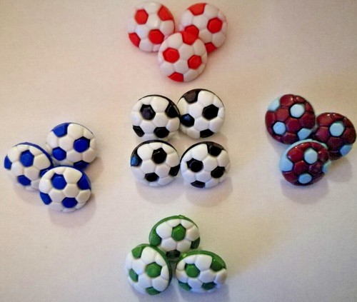 Football button 15mm shank