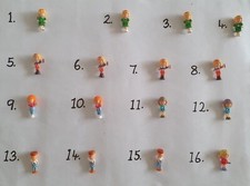 Vintage Bluebird 1991 Polly Pocket Polly's Dream World Dolls Figures Replacement