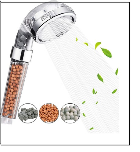 Layer filtration shower head - 3-layer,