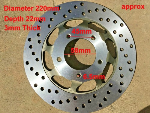 Dirt bike front - brake, disc