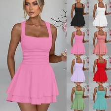 Lady Womens Sleeveless Party