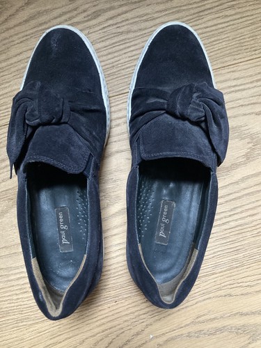 Paul green navy suede - paul,
