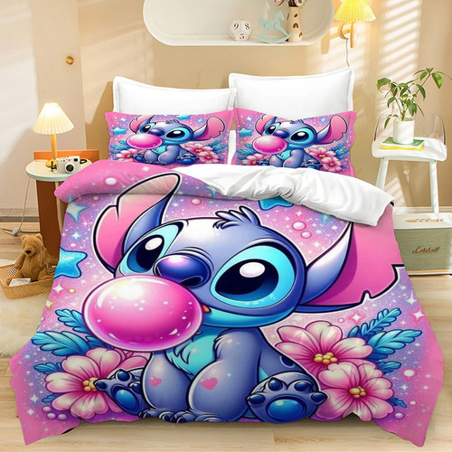 Kids lilo stitch 3d - &, bedding