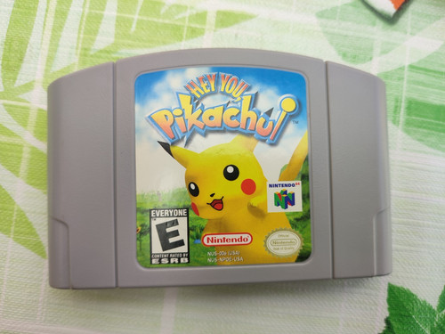 Hey you pikachu - hey, n64