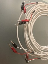 Chord Rumour X Speaker Cable 5m pair (2 x 5m) - Factory Terminated Ohmic Plugs