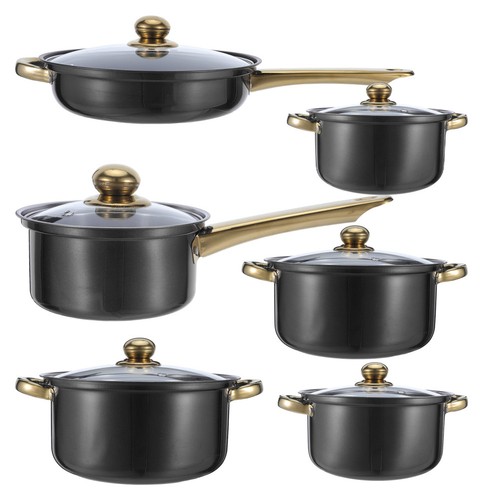6pcs stainless steel - stainless,
