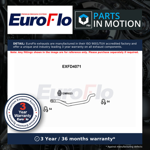 Exhaust pipe fits ford - exhaust, focus