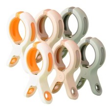 Plastic Beach Towel Clips Pegs Large Travel Holiday Sunbed Chair Grips x 6 Packs