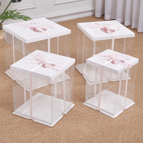 Clear empty gift box - empty,
