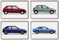 FRIDGE MAGNET - PEUGEOT 1990's