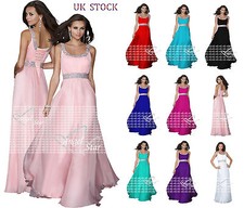 New Long Chiffon Bridesmaid