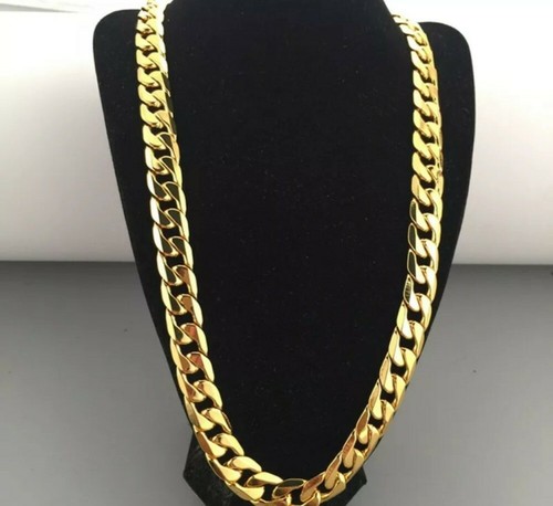 Heavy mens inch gold plated - 20,