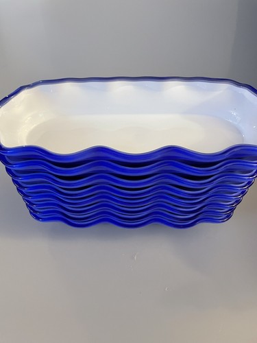 Vintage blue white cased - vintage,