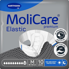 Molicare Premium Incontinence pants M Super 10 drops Pads Day/Night Unisex