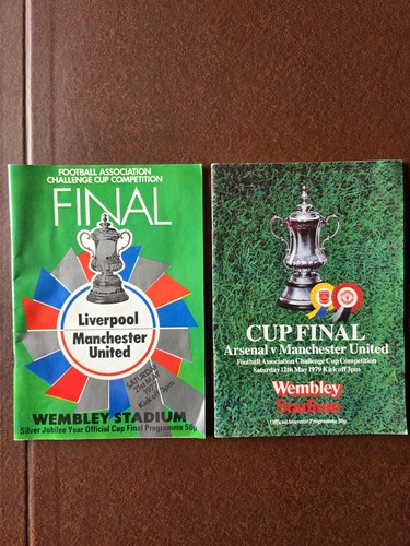 Cup final programmes - fa,