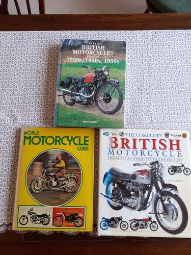 Classic motorcycle books - 3, .