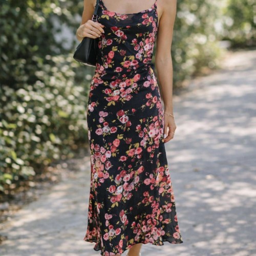 Vintage y2k floral - floral, dress