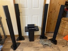 Samsung Home Theatre System HT-D5550 5.1 Surround Speakers Blue Ray Remote