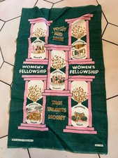 RARE Vintage Tea Towel Women's