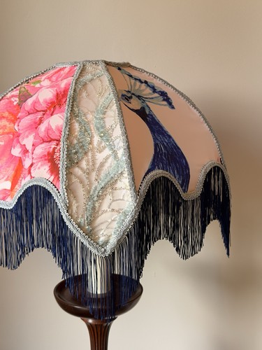Handmade victorian lampshade - handmade,