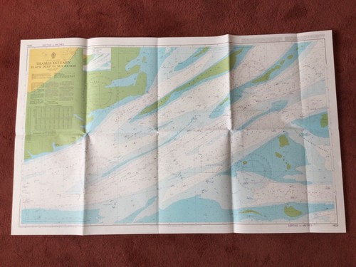 Marine chart thames estuary - -,