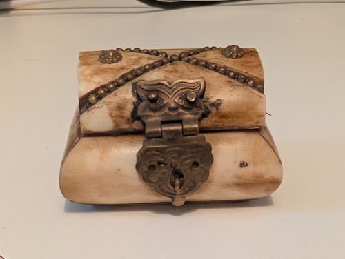 Vintage handcrafted bone - vintage, &