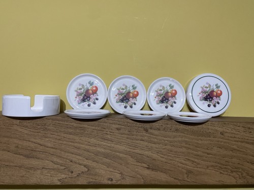 Vintage souce melamine coaster - souce,
