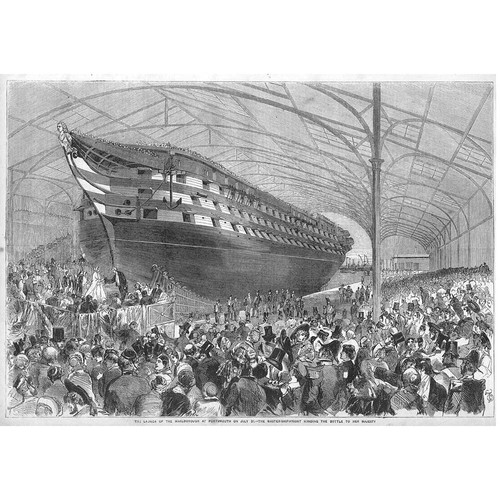 Portsmouth launch hms - of,