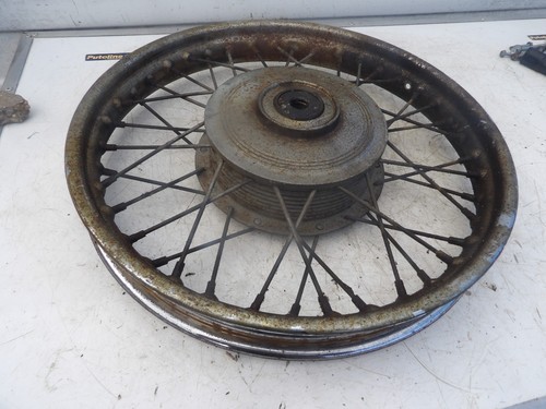Bsa b25 front wheel - front,