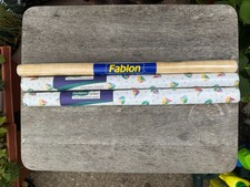  3 Rolls-Fablon + Crown Touchdown Self Adhesive Film Vinyl Sticky Back Plastic 