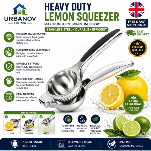 Heavy duty manual - duty, lemon