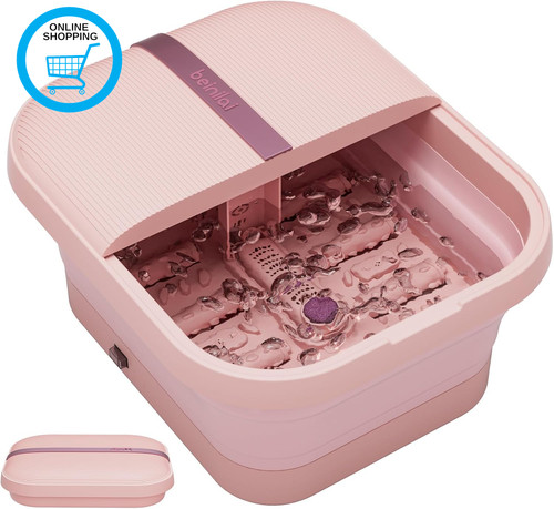 Collapsible foot spa and - spa,