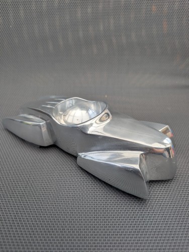 Vintage art deco aluminium car - art,