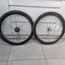 HOPE 45 CARBON TUBULAR RACE WHEELS WHEELSET PRO 4 HUBS CAMPAGNOLO 11 SPEED